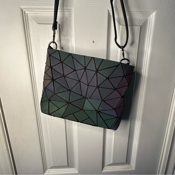 Geometric Patterned Women's Bag - Multicolor - Picture 3 of 12